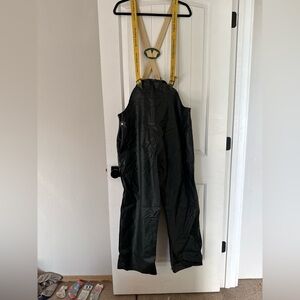 Helly Hansen Vintage Green Wader Overalls Workwear Raingear